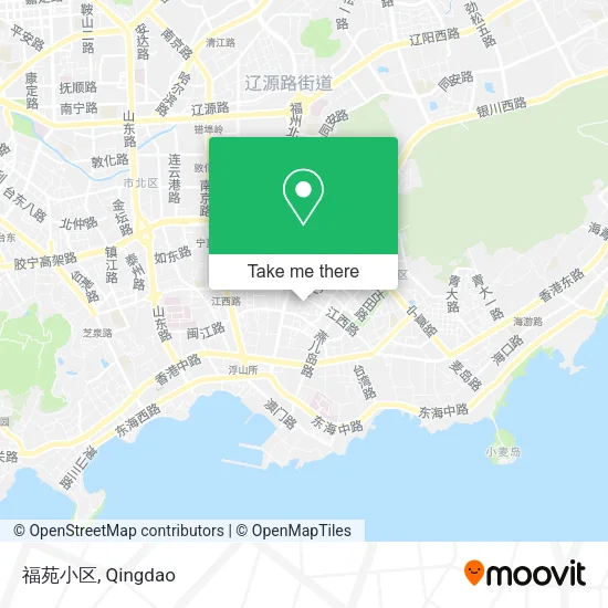 福苑小区 map