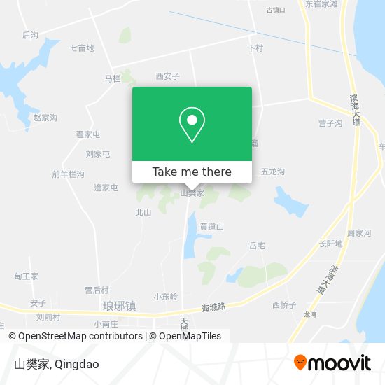 山樊家 map