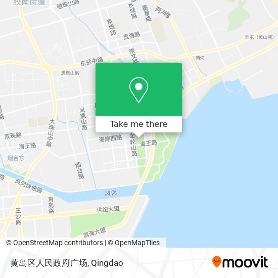 黄岛区人民政府广场 map