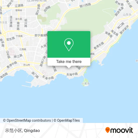 示范小区 map