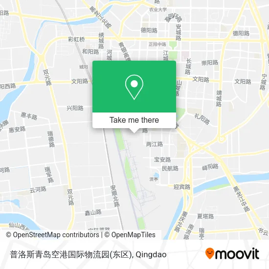 普洛斯青岛空港国际物流园(东区) map