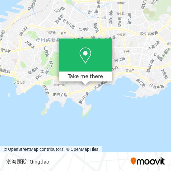 湛海医院 map