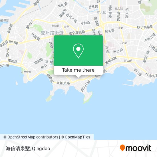 海信清泉墅 map