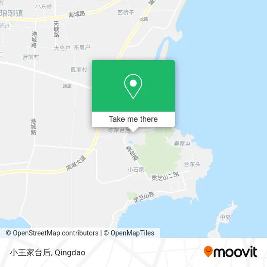 小王家台后 map