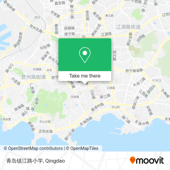 青岛镇江路小学 map