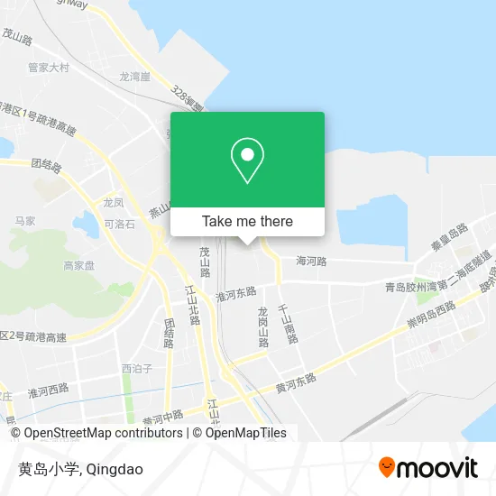 黄岛小学 map