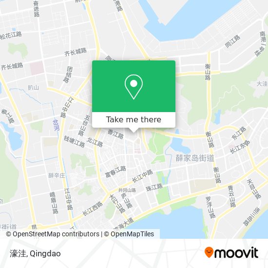 濠洼 map