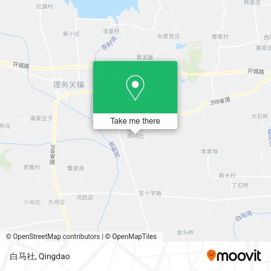 白马社 map