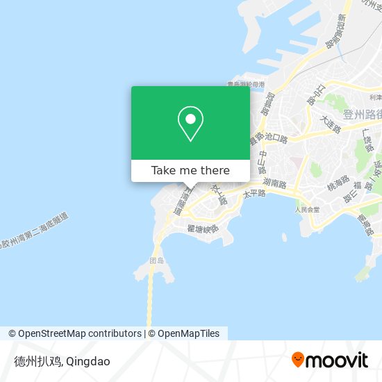 德州扒鸡 map