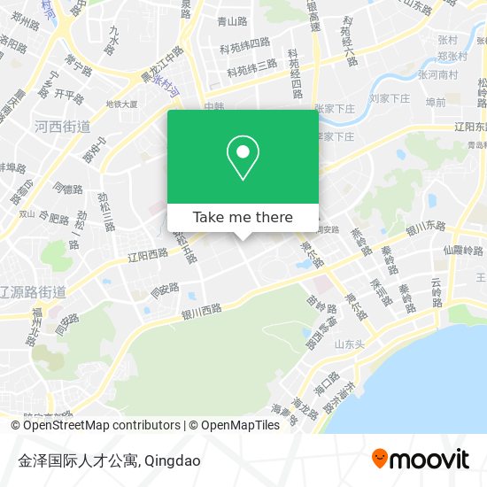金泽国际人才公寓 map