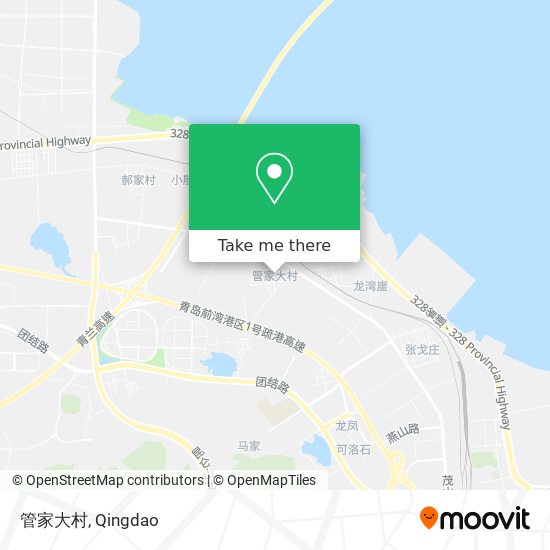 管家大村 map