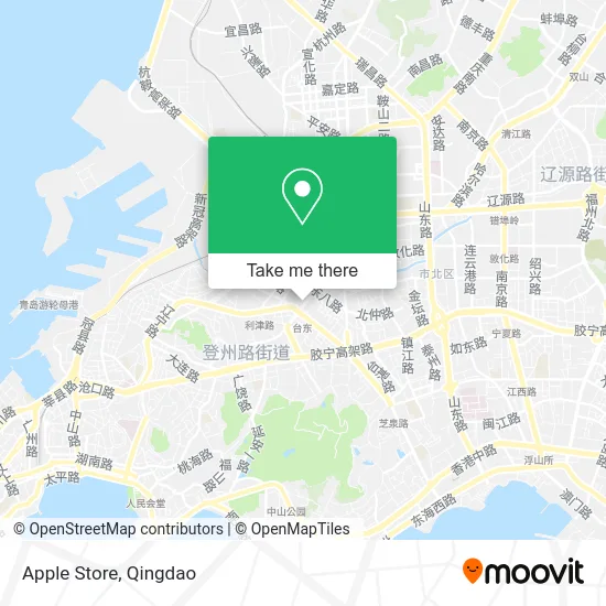 Apple Store map