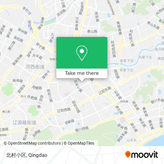 北村小区 map