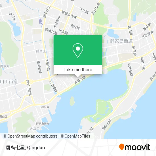唐岛七星 map