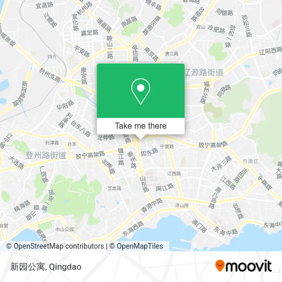 新园公寓 map