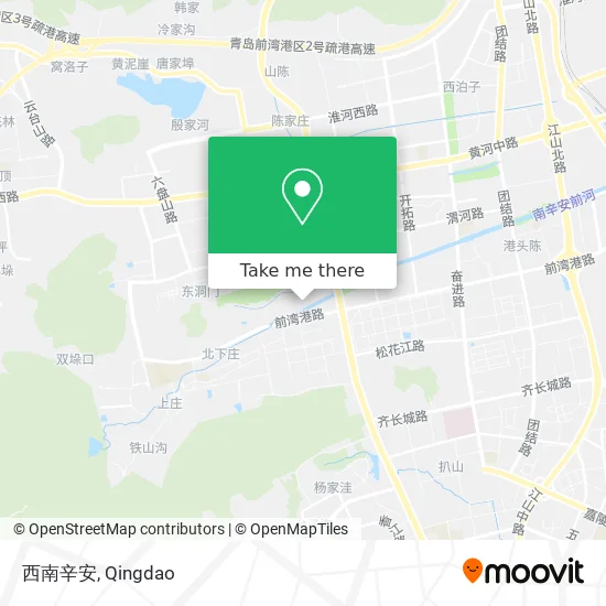 西南辛安 map