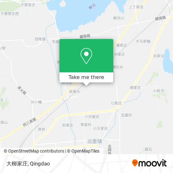 大柳家庄 map