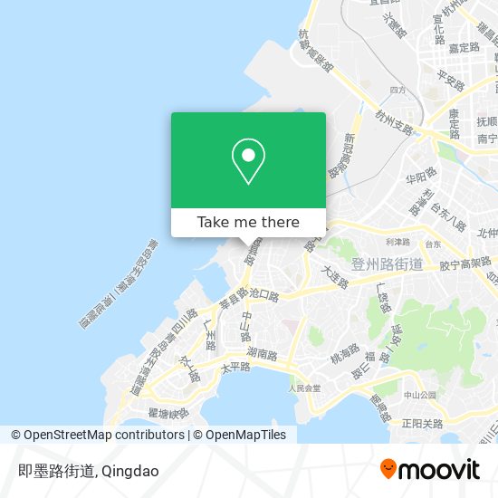 即墨路街道 map