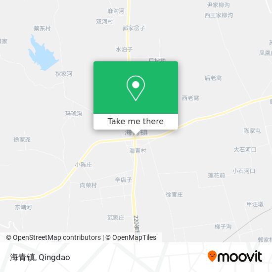 海青镇 map