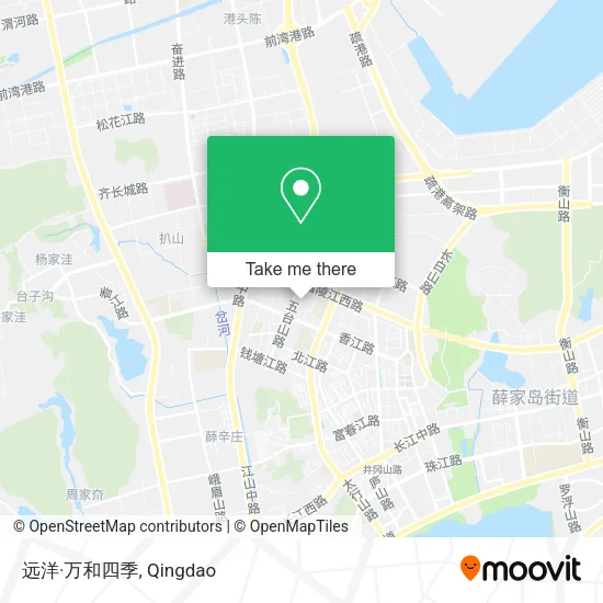 远洋·万和四季 map