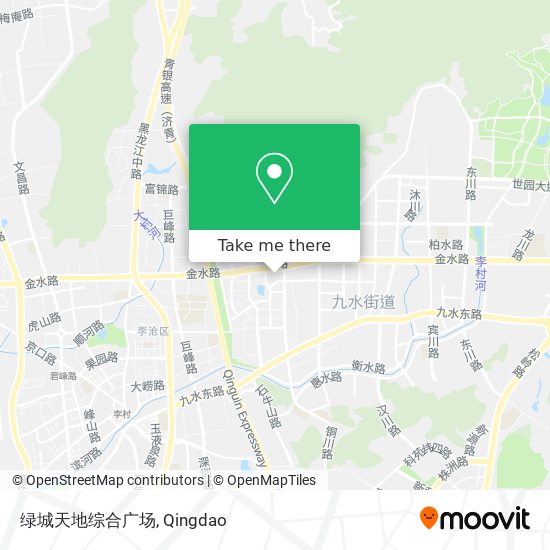绿城天地综合广场 map