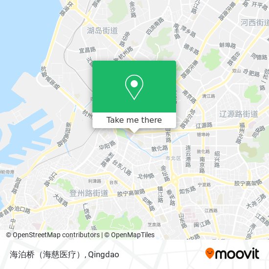 海泊桥（海慈医疗） map