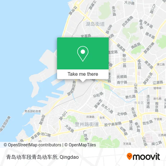 青岛动车段青岛动车所 map