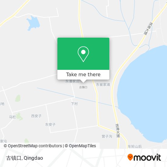 古镇口 map