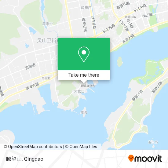 瞭望山 map