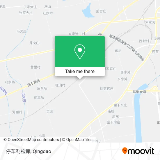 停车列检库 map