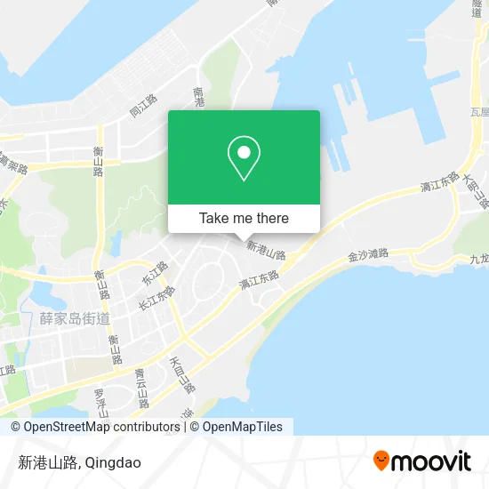 新港山路 map