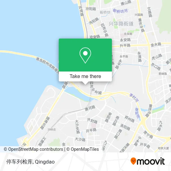 停车列检库 map