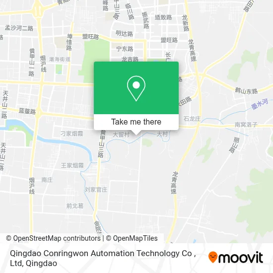 Qingdao Conringwon Automation Technology Co , Ltd map