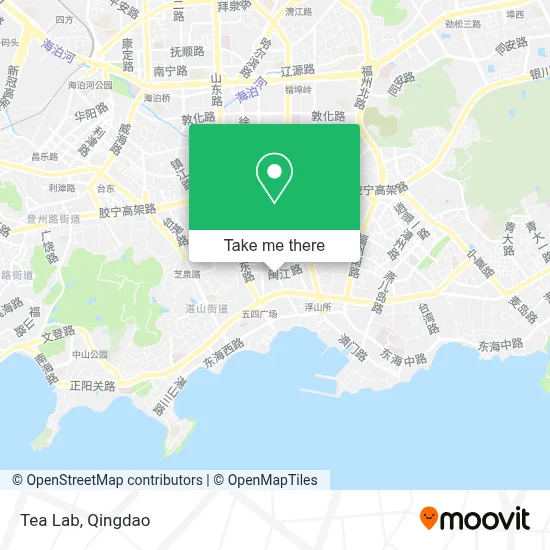 Tea Lab map