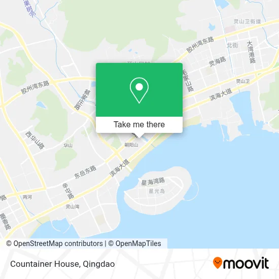 Countainer House map