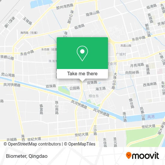 Biometer map