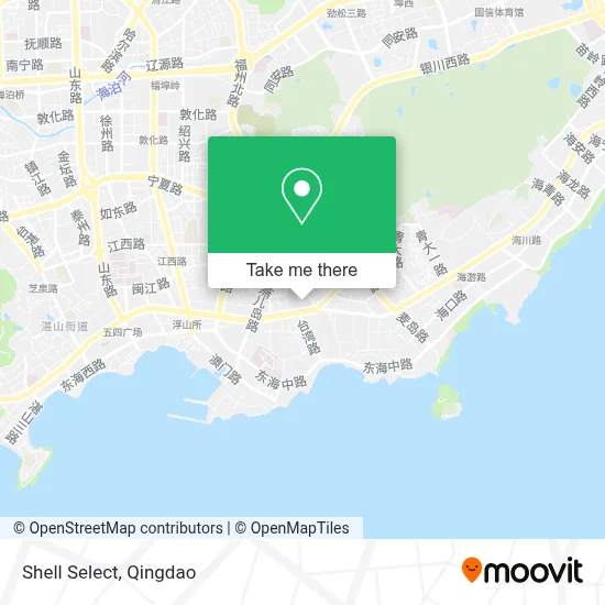 Shell Select map