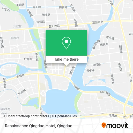 Renaissance Qingdao Hotel map