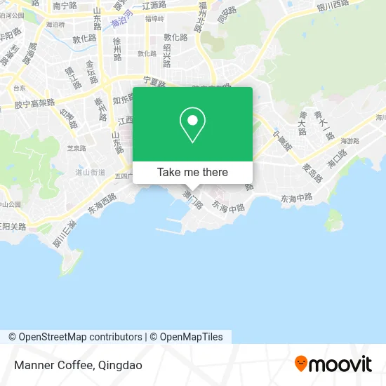 Manner Coffee map
