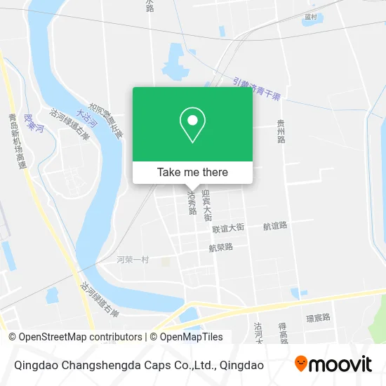 Qingdao Changshengda Caps Co.,Ltd. map