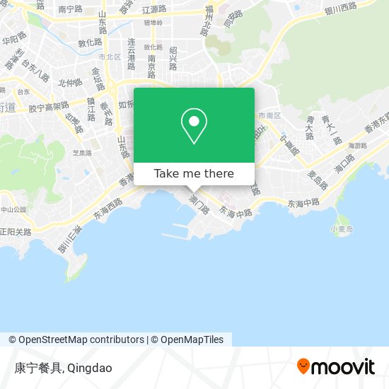 康宁餐具 map