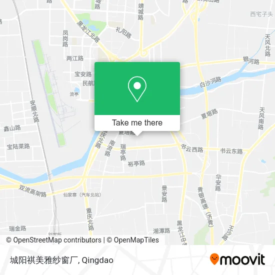 城阳祺美雅纱窗厂 map