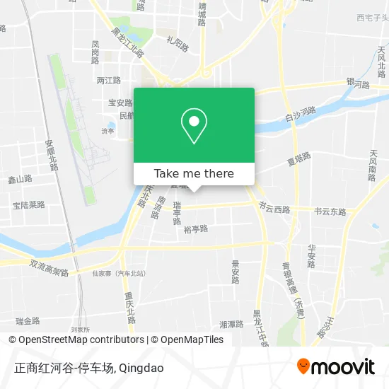 正商红河谷-停车场 map