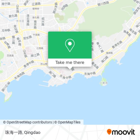 珠海一路 map
