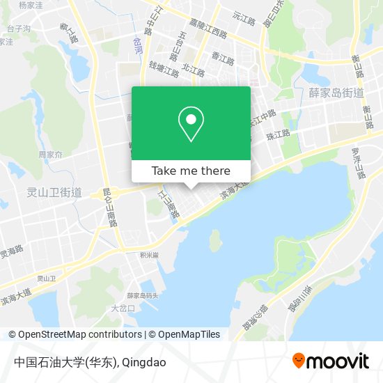 中国石油大学(华东) map