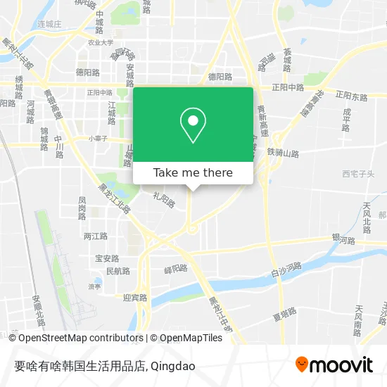 要啥有啥韩国生活用品店 map