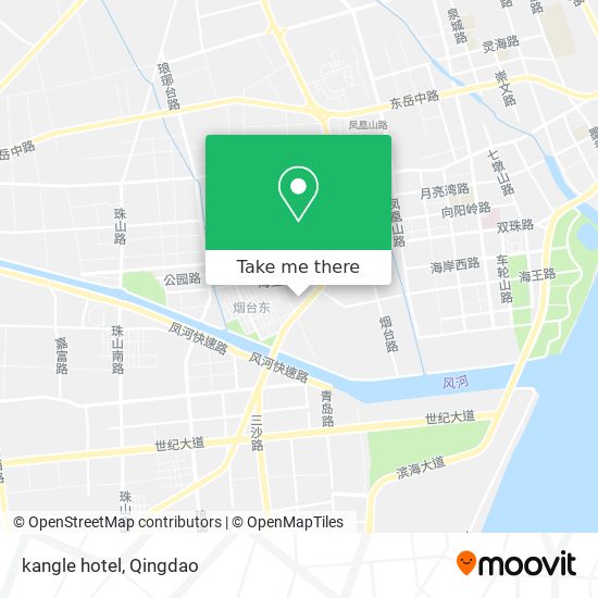 kangle hotel map