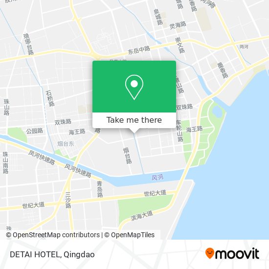 DETAI HOTEL map