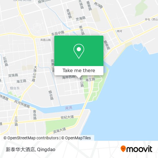 新泰华大酒店 map