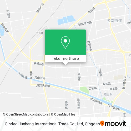 Qindao Junhang International Trade Co., Ltd map